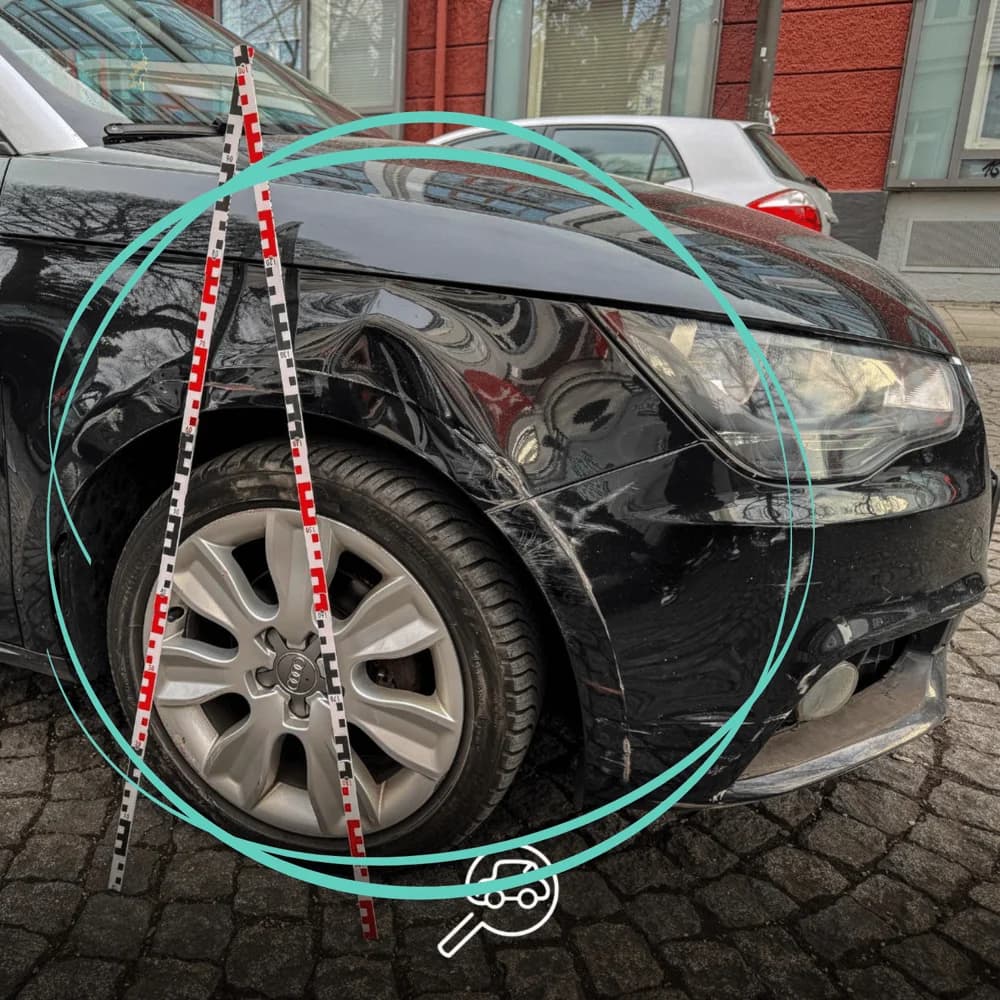 Reparaturkontrolle nach Unfall